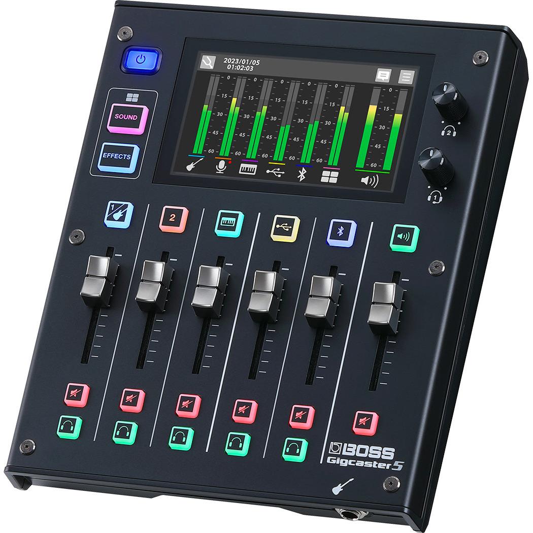 Mixer Boss Gigcaster 5 Audio Streaming-Mai Nguyên Music