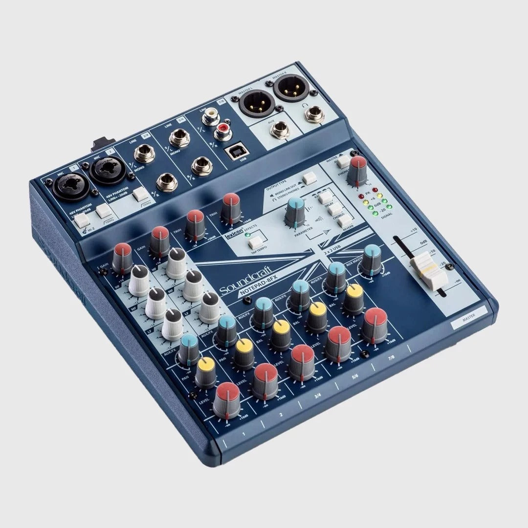 Mixer Soundcraft Notepad 8FX-Mai Nguyên Music
