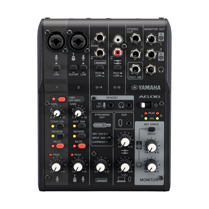 Mixer Yamaha AG06 MK2-Mai Nguyên Music