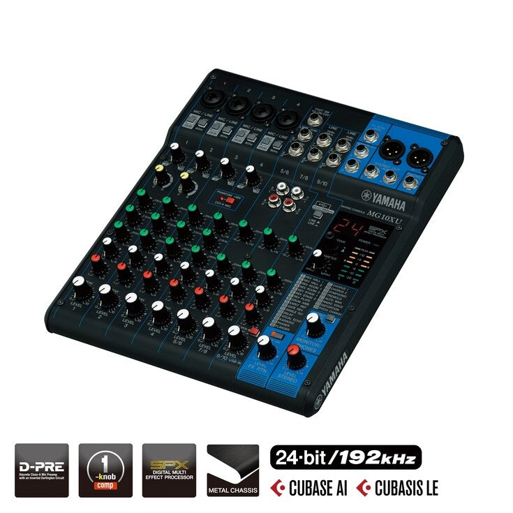 Mixer Yamaha MG10XU-Mai Nguyên Music