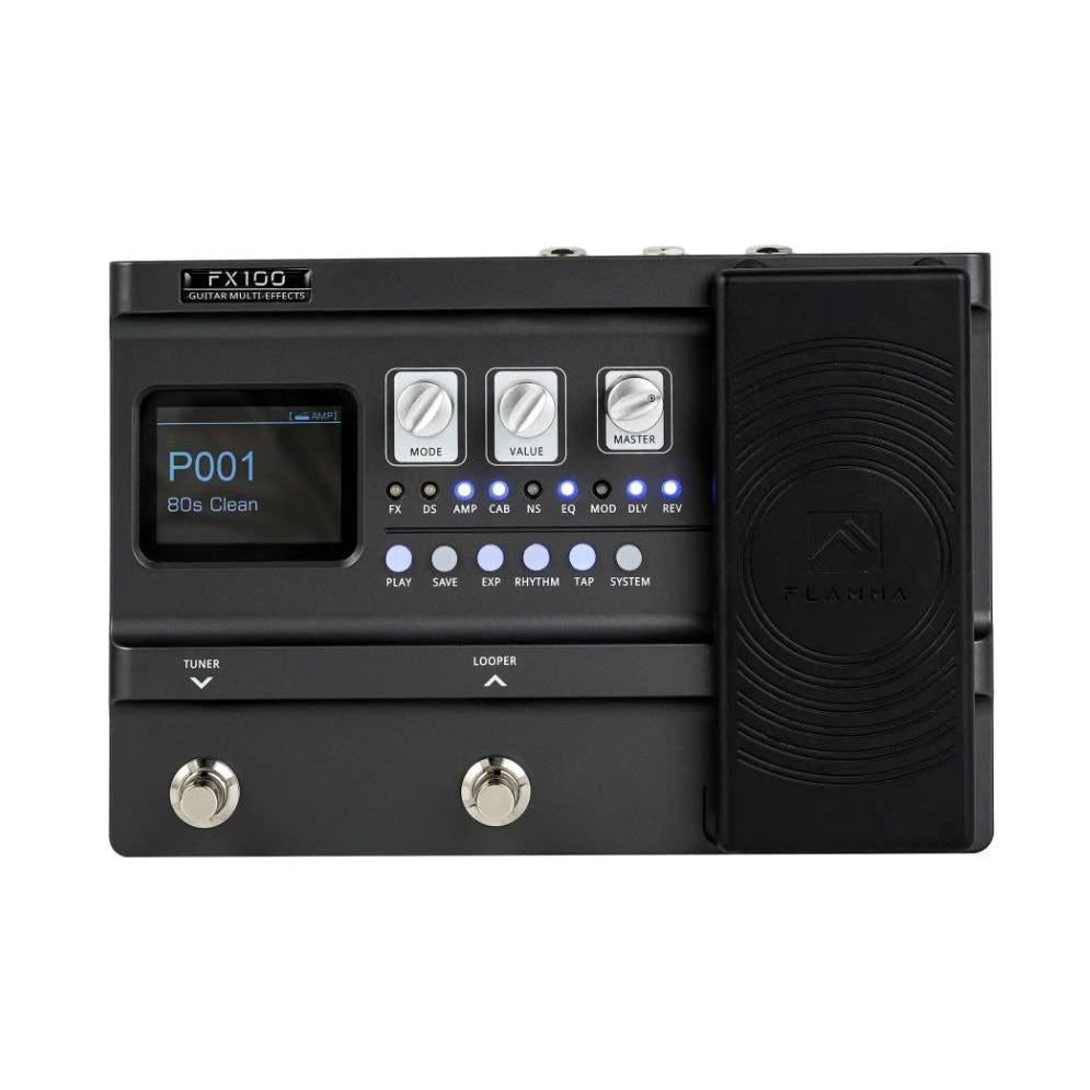 Multi Effect Pedal Guitar Flamma FX-100-Mai Nguyên Music