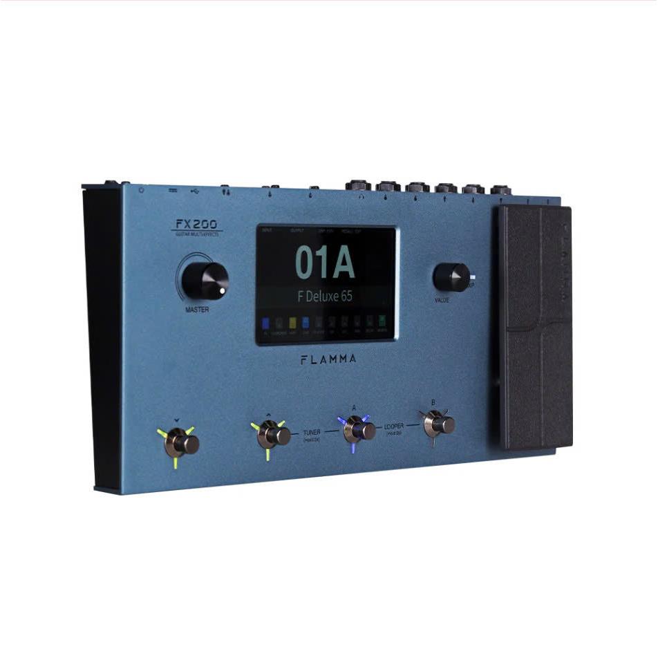 Multi Effect Pedal Guitar Flamma FX-200-Mai Nguyên Music
