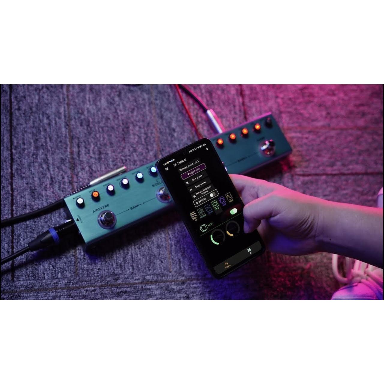 Multi Effect Pedal Guitar M-Vave Tank G-Mai Nguyên Music