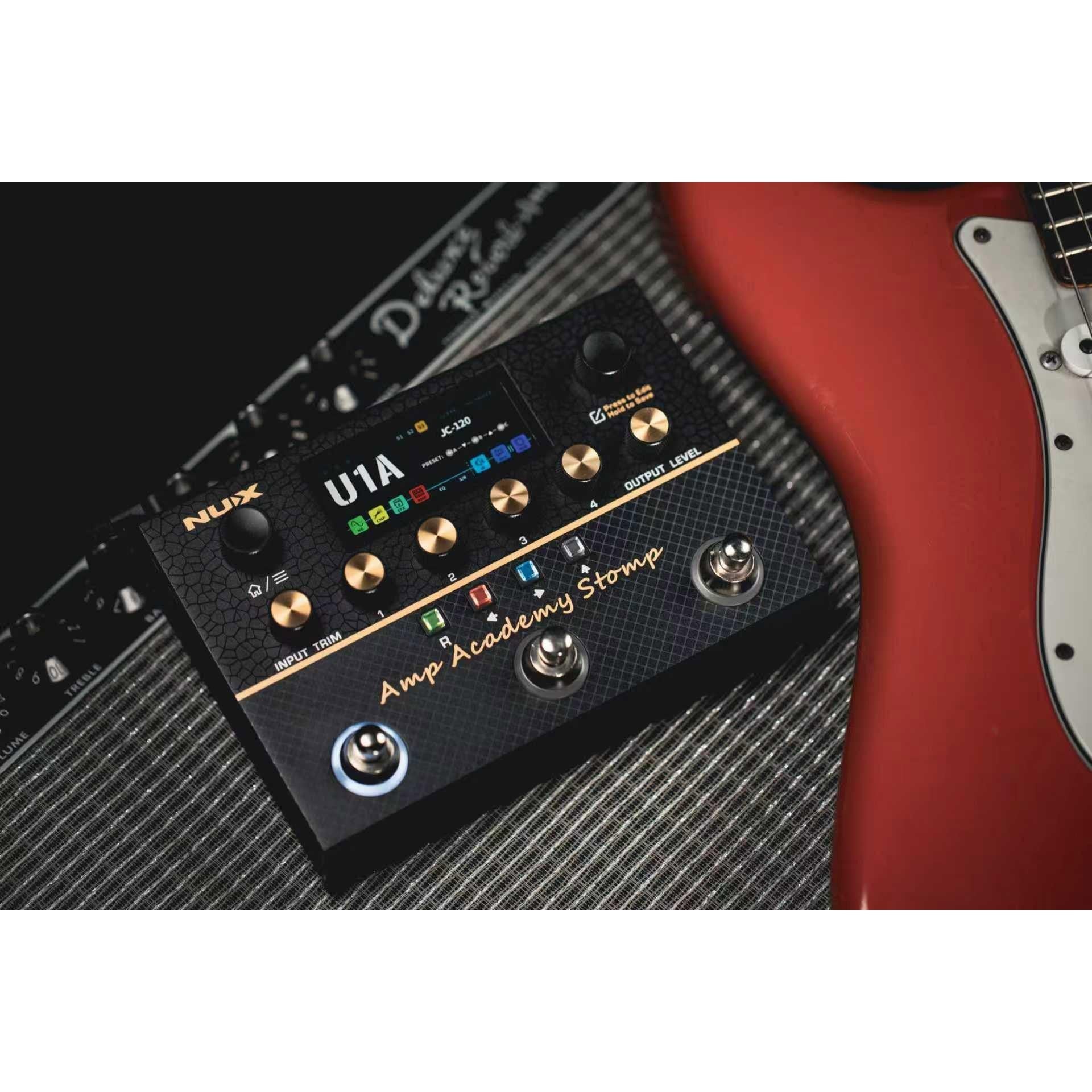 Multi Effect Pedal Guitar Nux Academy Stomp-Mai Nguyên Music