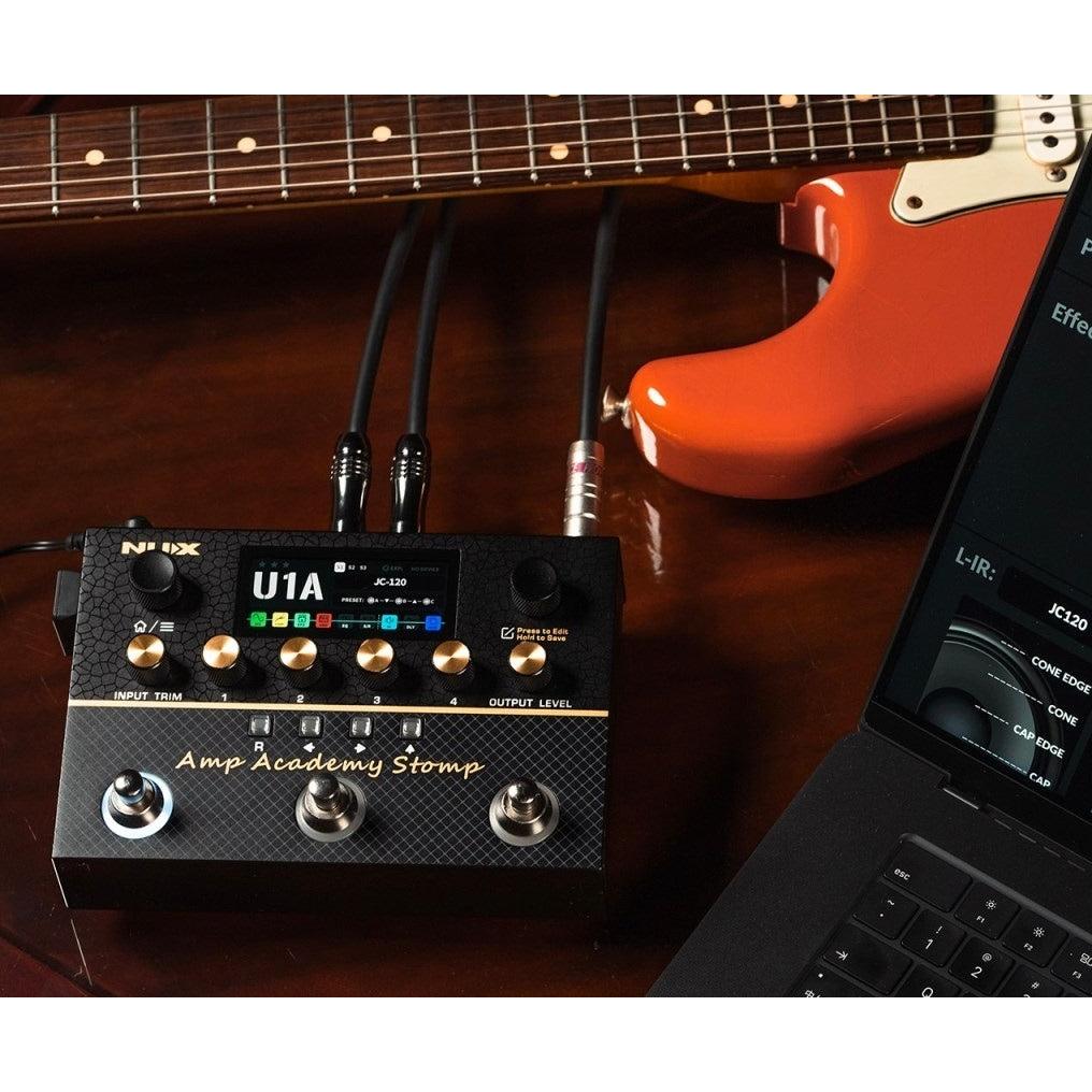 Multi Effect Pedal Guitar Nux Academy Stomp-Mai Nguyên Music