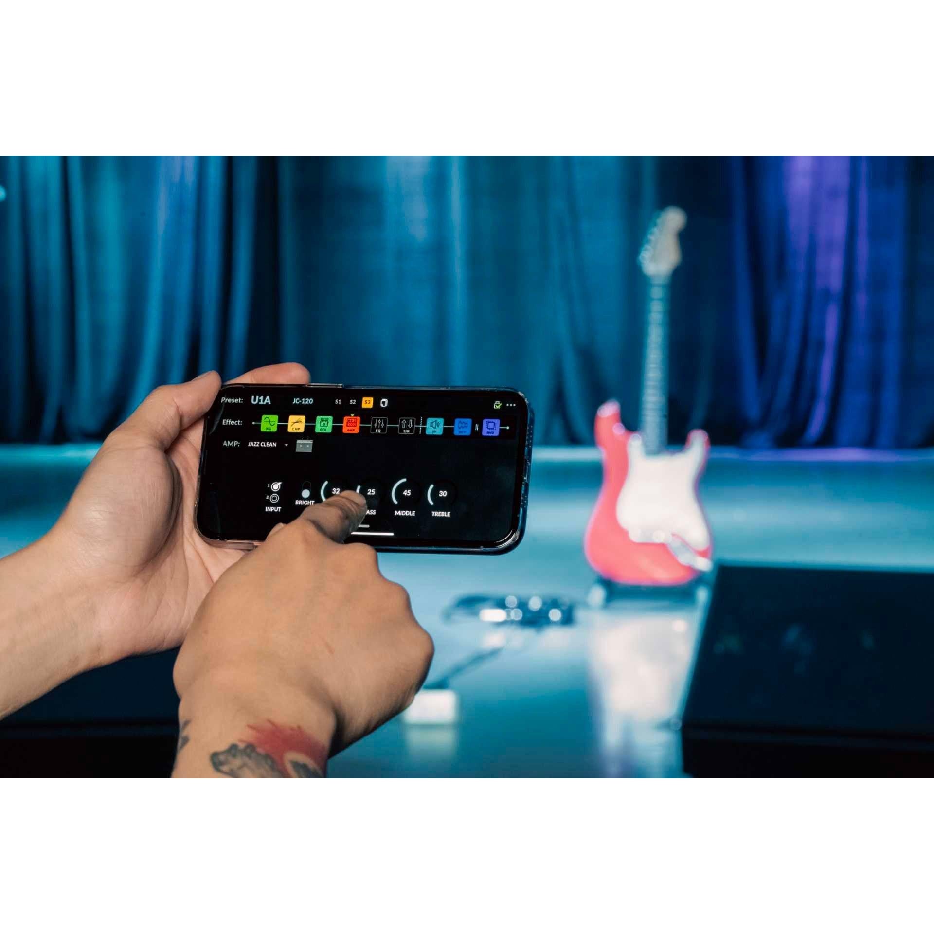 Multi Effect Pedal Guitar Nux Academy Stomp-Mai Nguyên Music