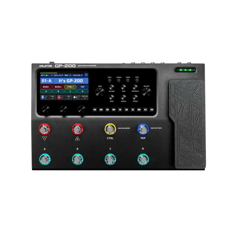 Multi Effect Pedal Guitar Valeton GP-200-Mai Nguyên Music