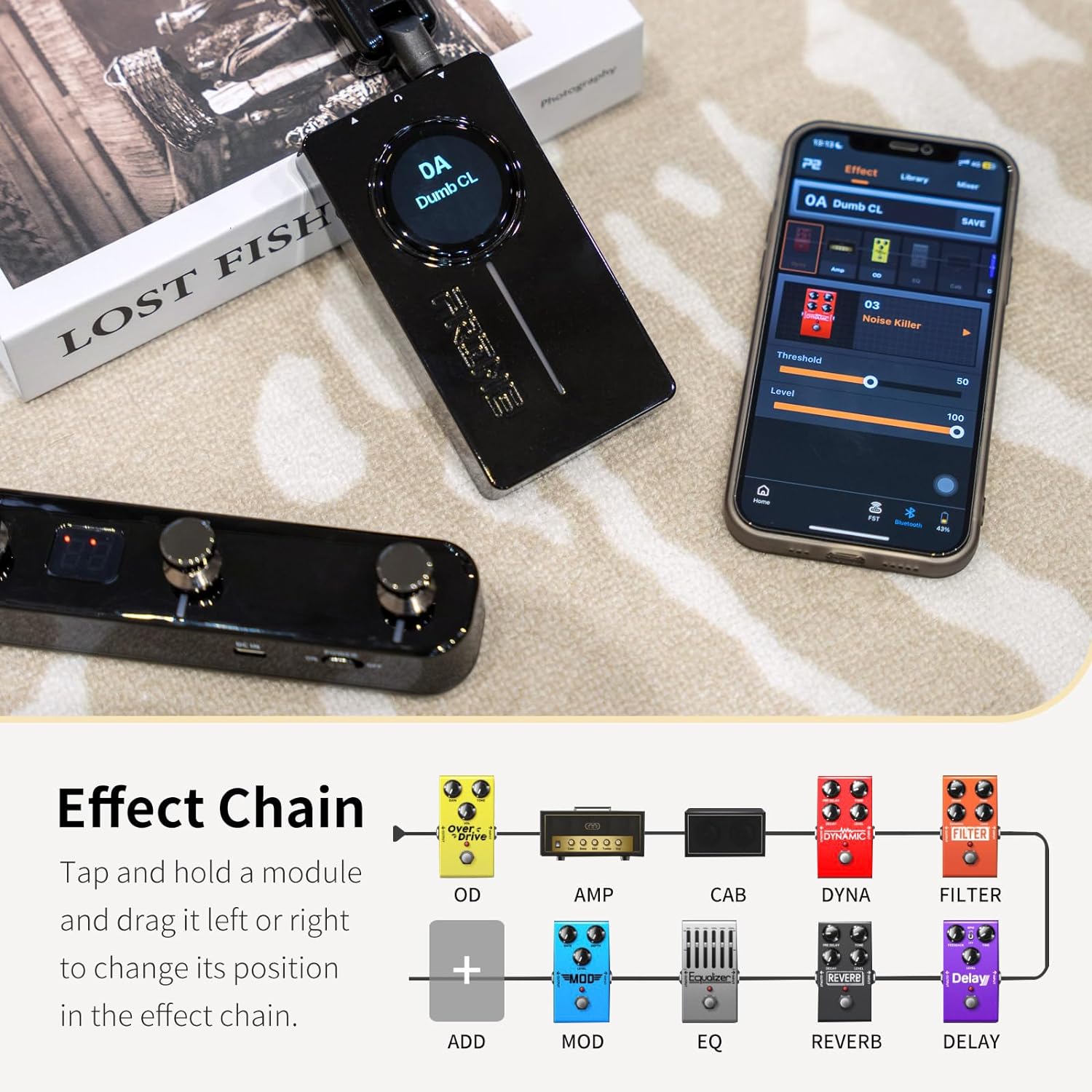 Multi Effect Pedal Mooer Prime P2-Mai Nguyên Music