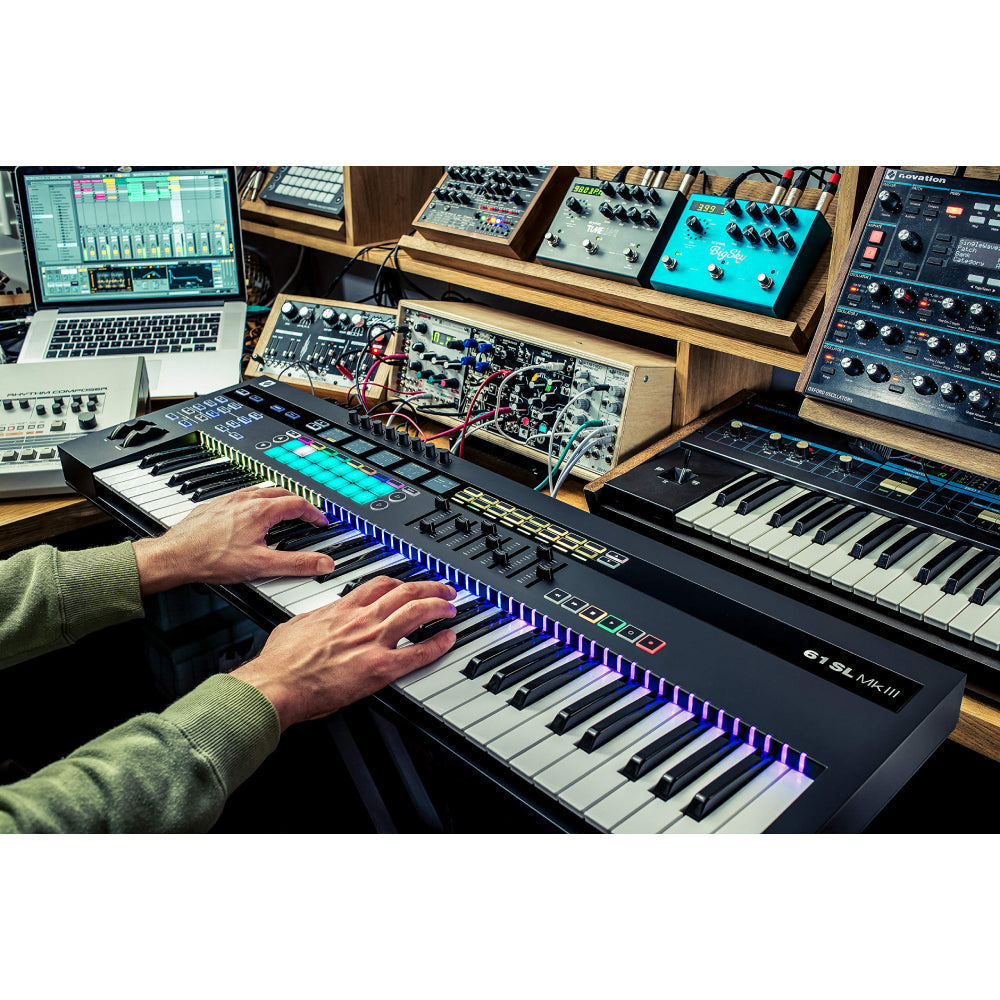 Novation 61SL MKIII 61-Key Keyboards Controller with Sequencer-Mai Nguyên Music