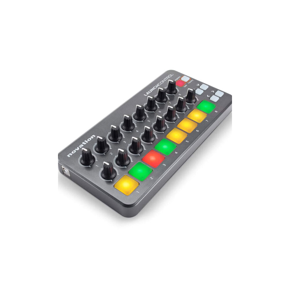 Novation Launch Control With 8 x Multicolor Backlit Buttons and 16 x Knobs-Mai Nguyên Music