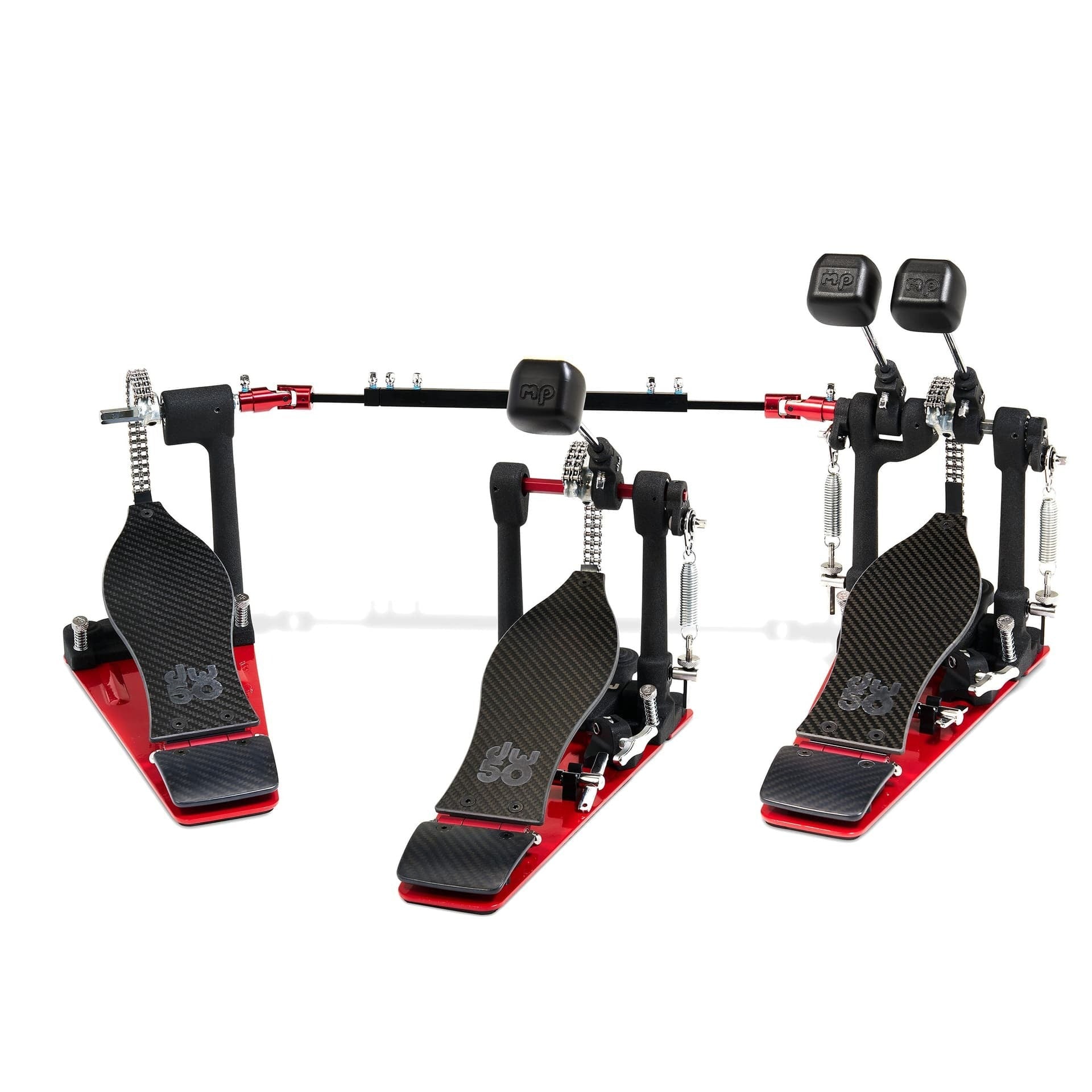 Pedal Đôi Trống Bass DW 50th Anniversary Limited Edition Carbon Fiber 5000-Mai Nguyên Music