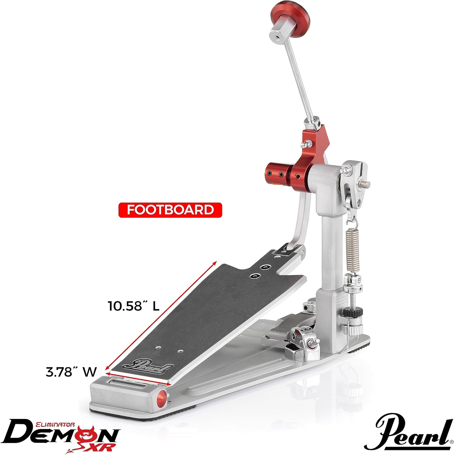 Pedal Đơn Trống Bass Pearl P3500D Demon Drive XR Machined-Mai Nguyên Music