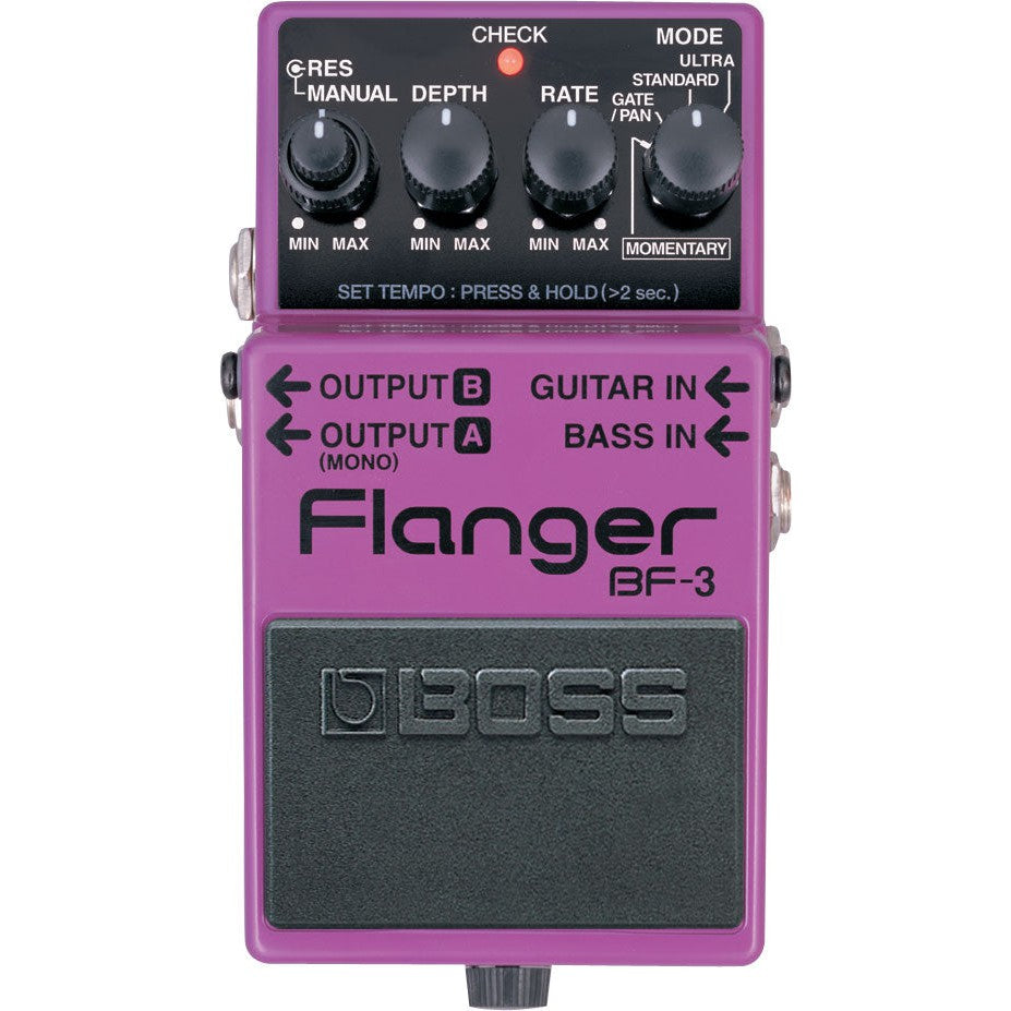 Pedal Guitar Bass Boss BF-3 Flanger-Mai Nguyên Music