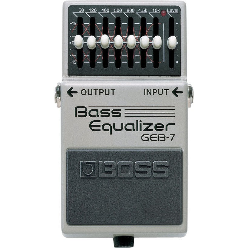 Pedal Guitar Bass Boss GEB-7 Equalizer-Mai Nguyên Music