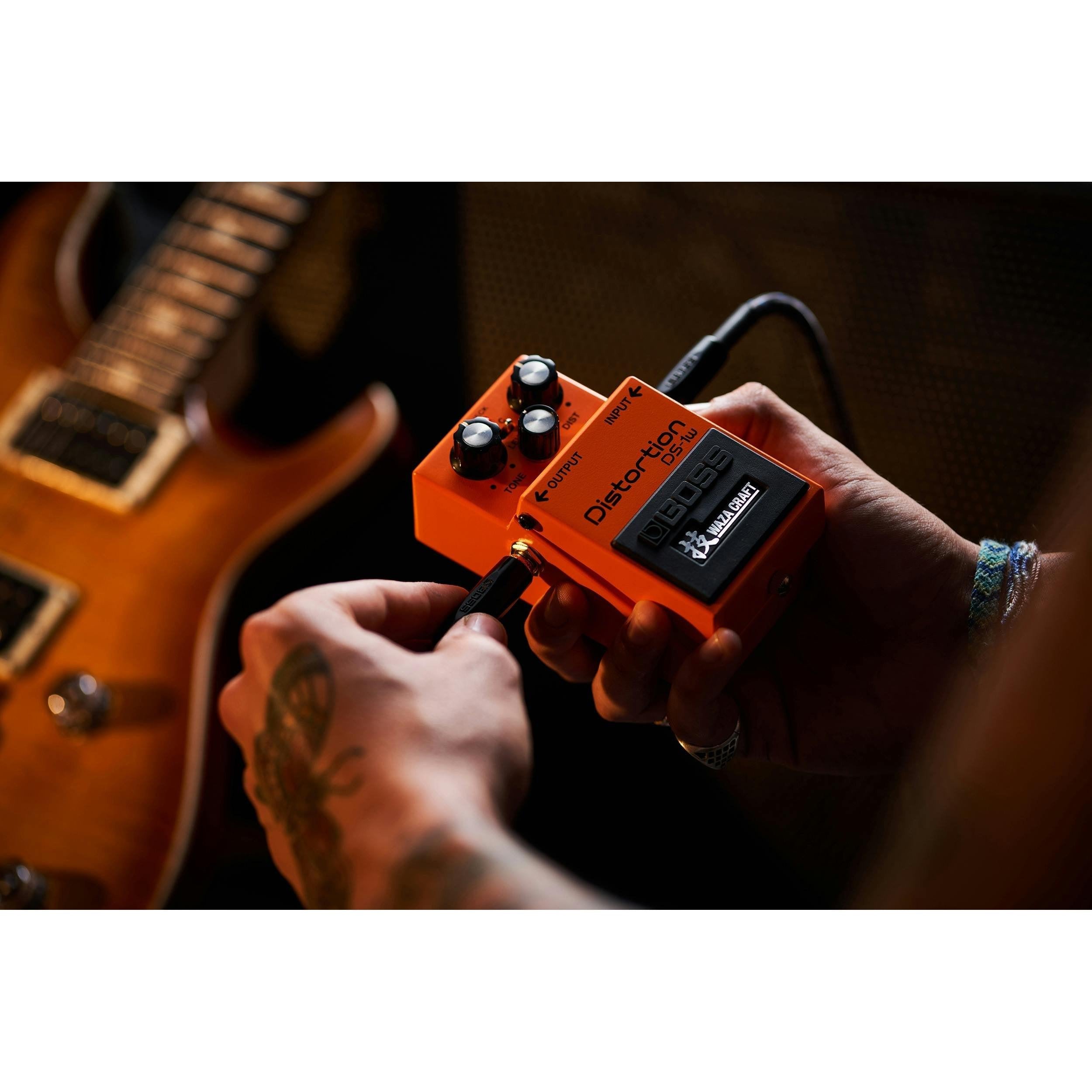 Pedal Guitar Boss DS-1W Waza Craft Distortion-Mai Nguyên Music