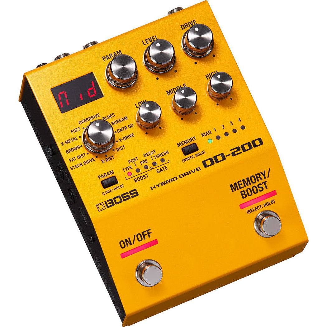 Pedal Guitar Boss OD-200 Hybrid Drive-Mai Nguyên Music