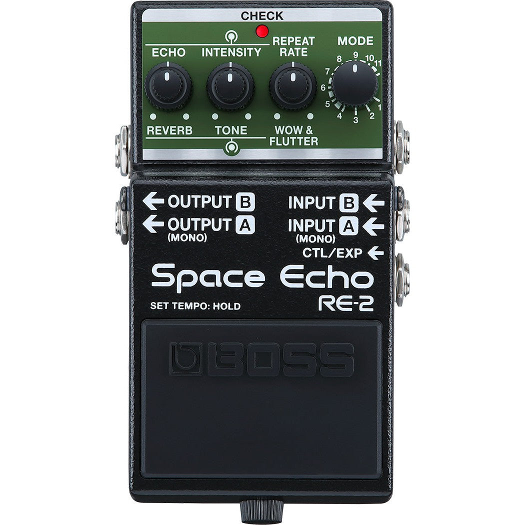 Pedal Guitar Boss RE-2 Space Echo Delay & Reverb-Mai Nguyên Music