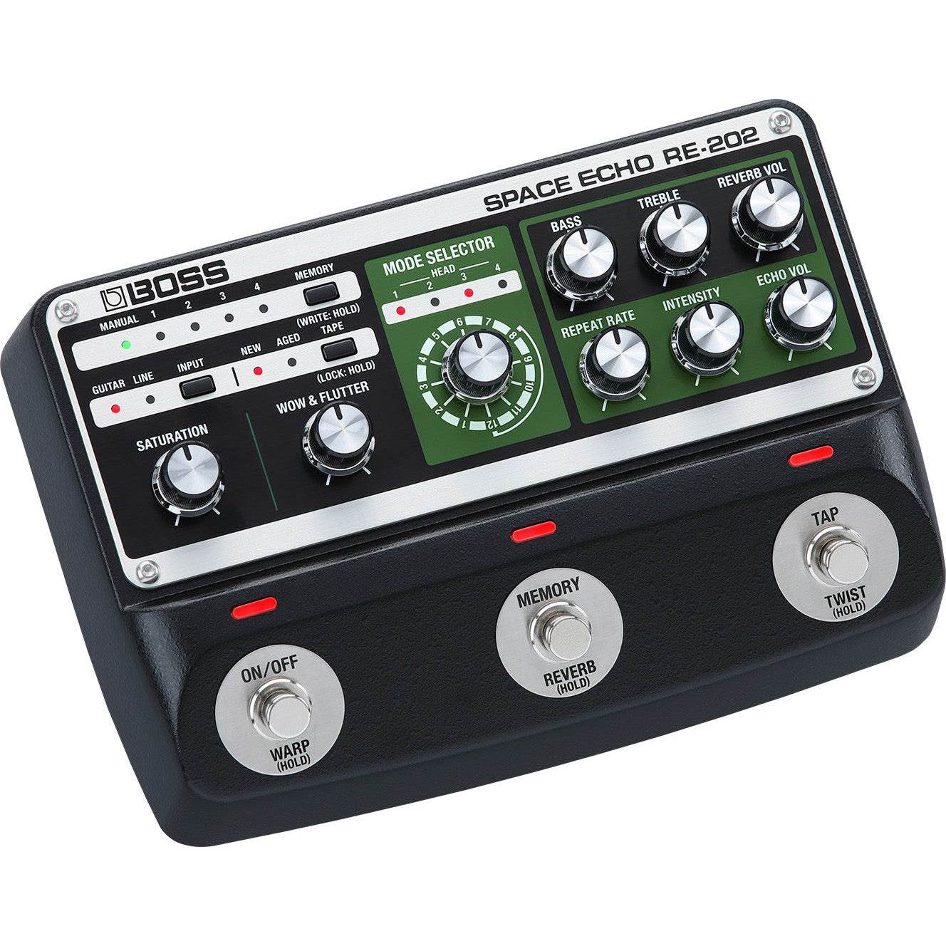 Pedal Guitar Boss RE-202 Space Echo Digital Delay-Mai Nguyên Music