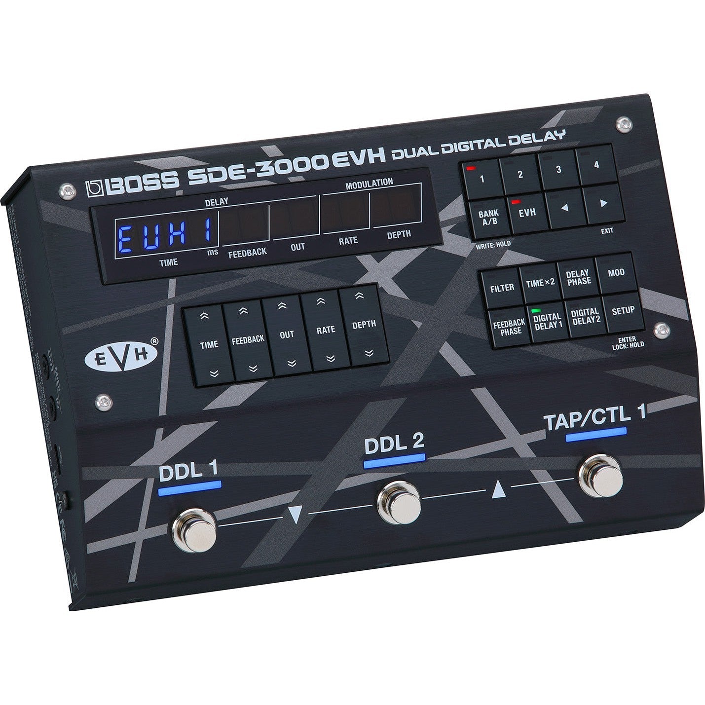 Pedal Guitar Boss SDE-3000EVH Dual Digital Delay-Mai Nguyên Music