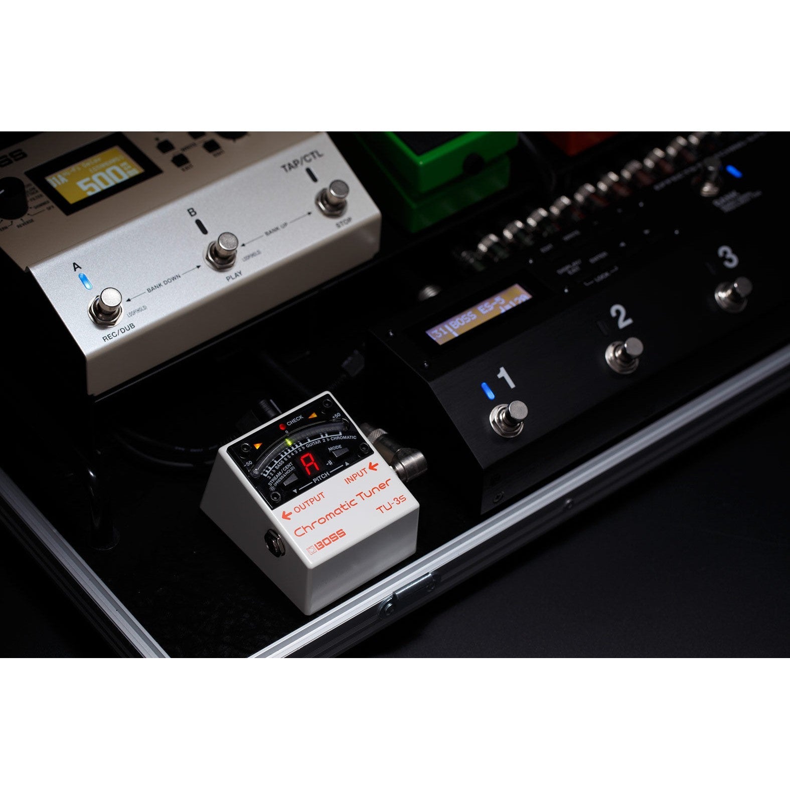 Pedal Guitar Boss TU-3S Chromatic Tuner-Mai Nguyên Music