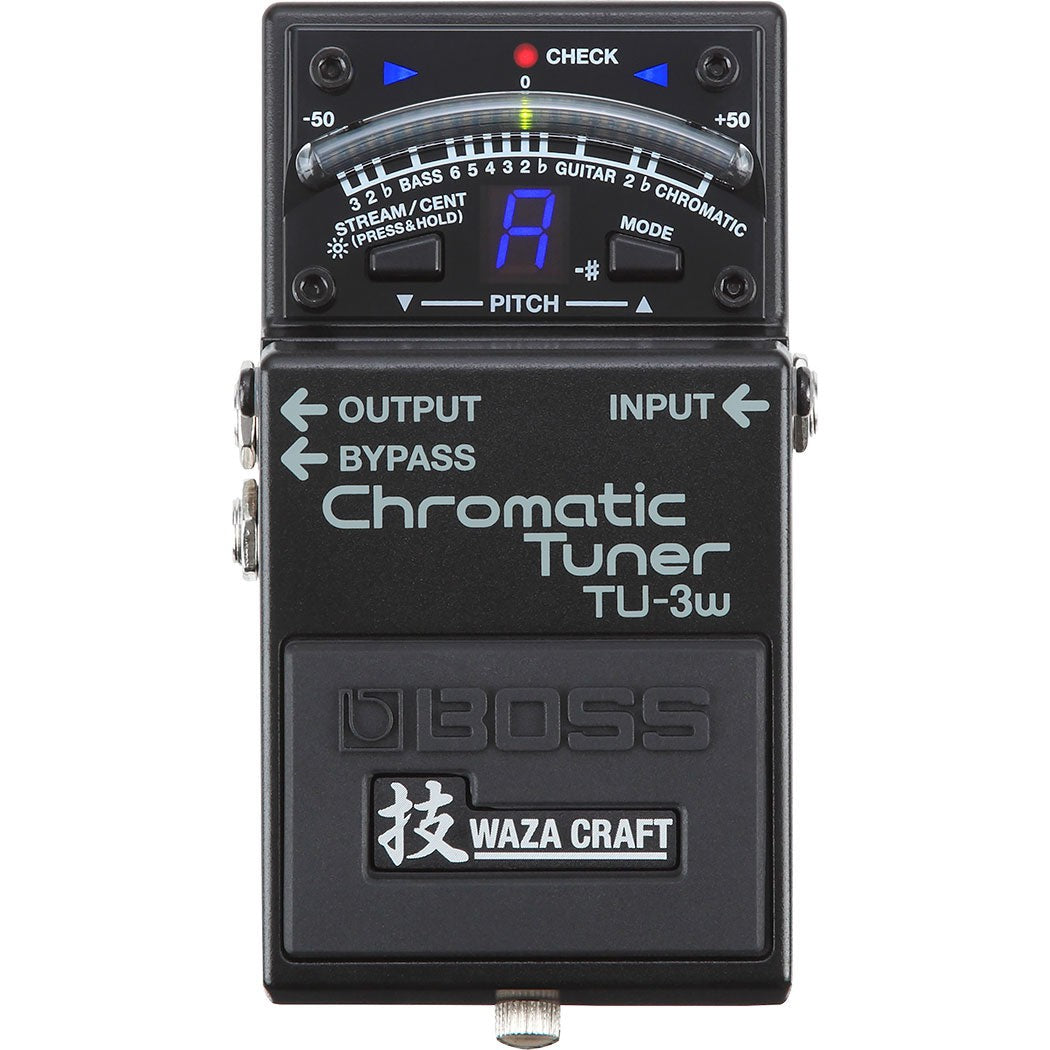 Pedal Guitar Boss TU-3W Waza Craft Chromatic Tuner-Mai Nguyên Music