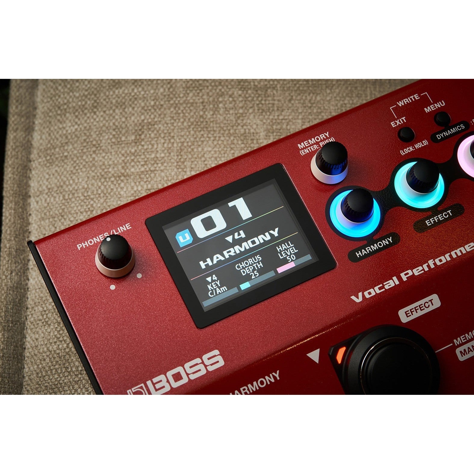 Pedal Guitar Boss VE-22 Vocal Effect & Looper-Mai Nguyên Music