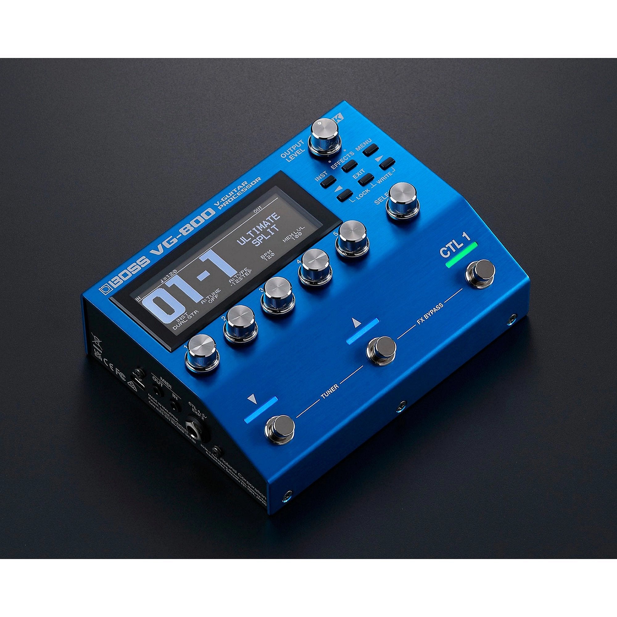 Pedal Guitar Boss VG-800 V-Guitar Processor-Mai Nguyên Music