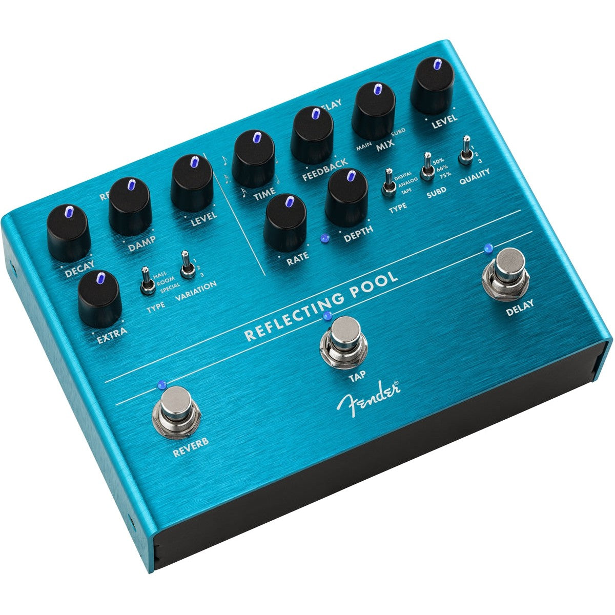 Pedal Guitar Fender Reflecting Pool Delay & Reverb-Mai Nguyên Music