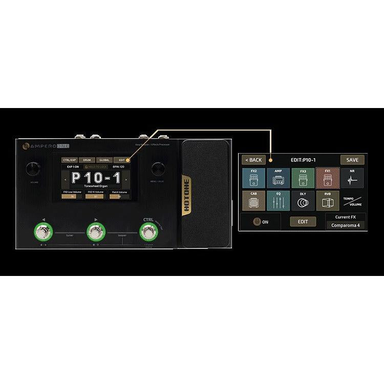 Pedal Guitar Hotone Ampero One MP-80 Amp Modeler And Effects Processor-Mai Nguyên Music