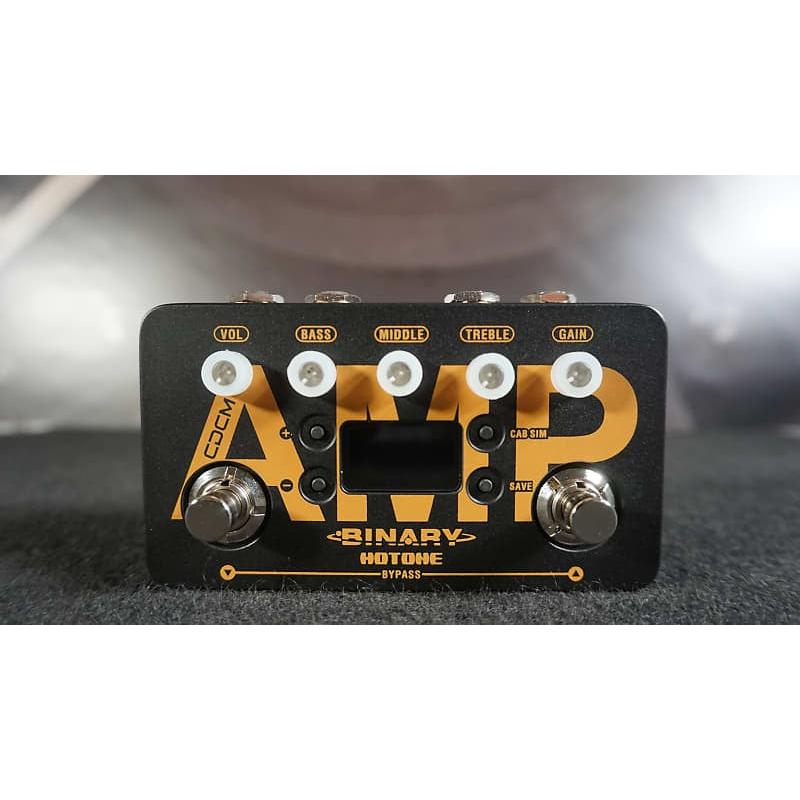 Pedal Guitar Hotone Binary Amp Simulat-Mai Nguyên Music