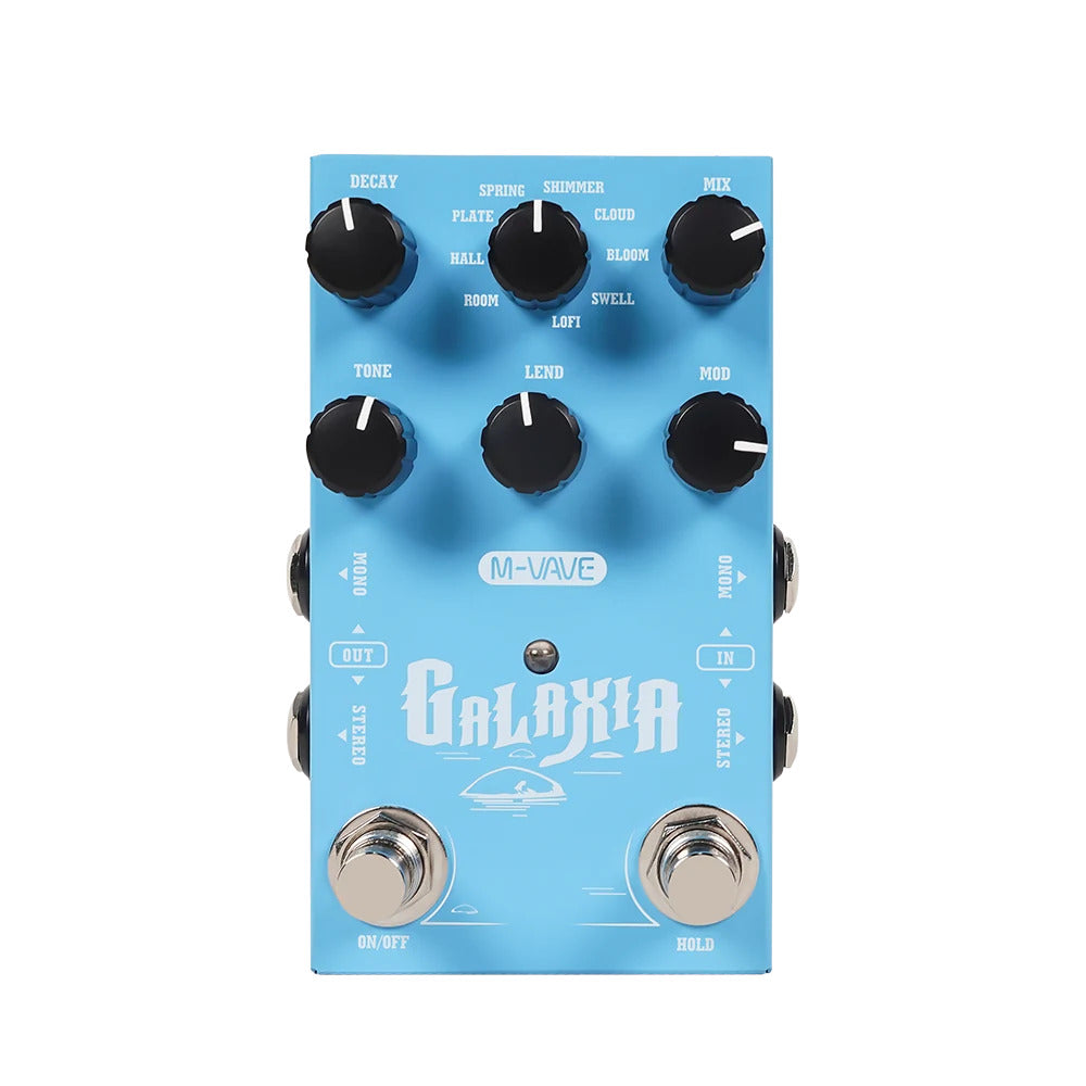 Pedal Guitar M-Vave GALAXIA Reverb Effects Pedal-Mai Nguyên Music