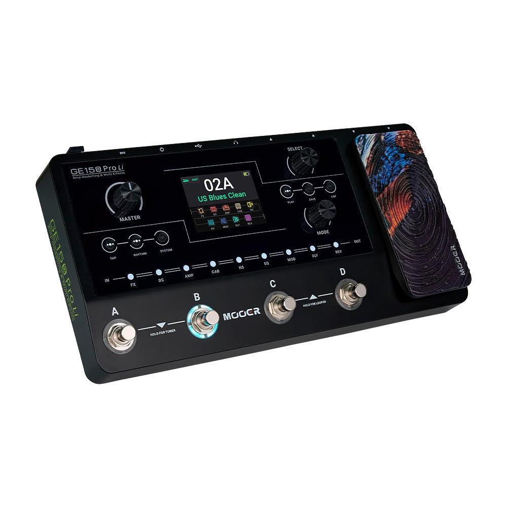 Pedal Guitar Multi Effect Mooer GE150 Pro-Mai Nguyên Music