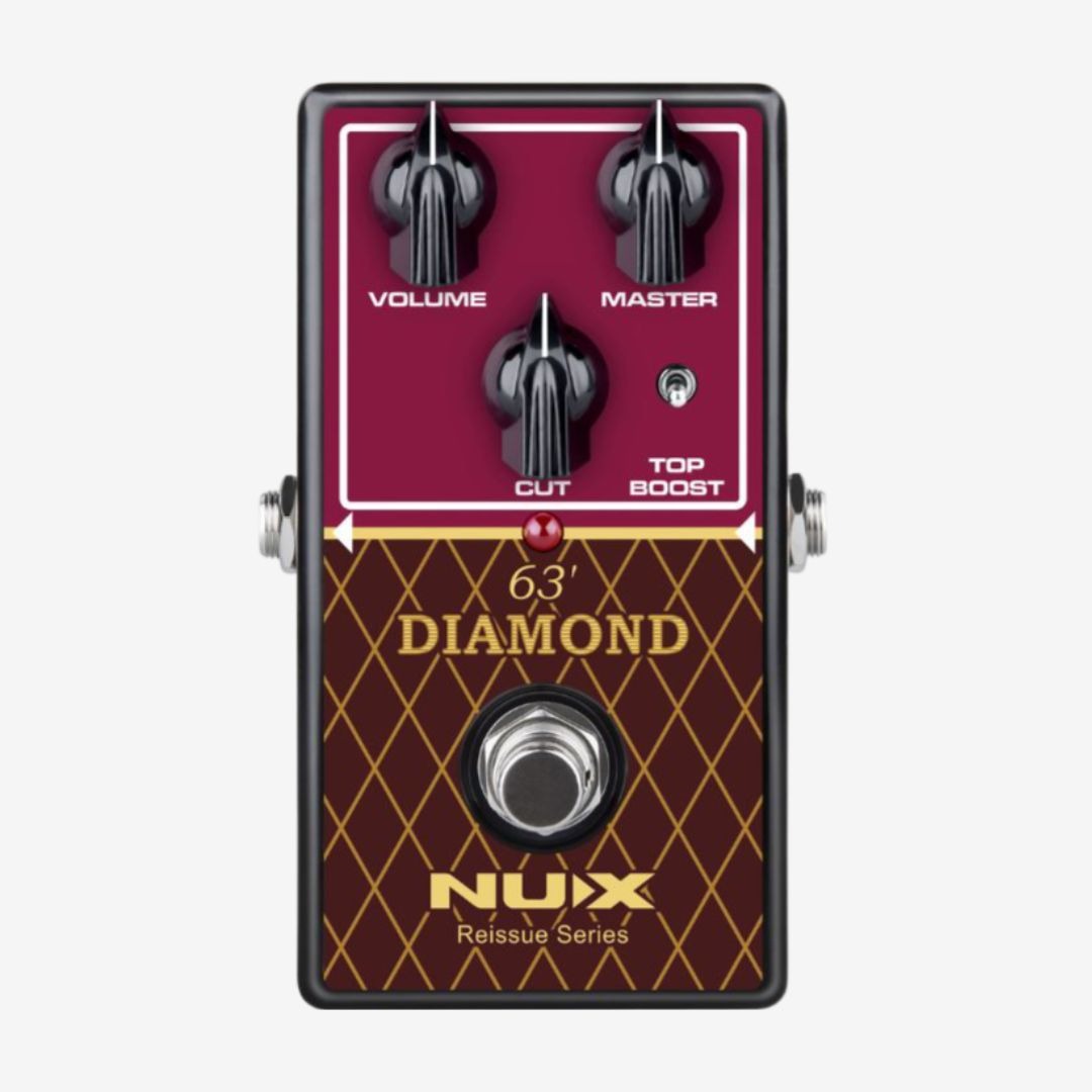 Pedal Guitar Nux 63’ Diamond Overdrive NRO-6-Mai Nguyên Music