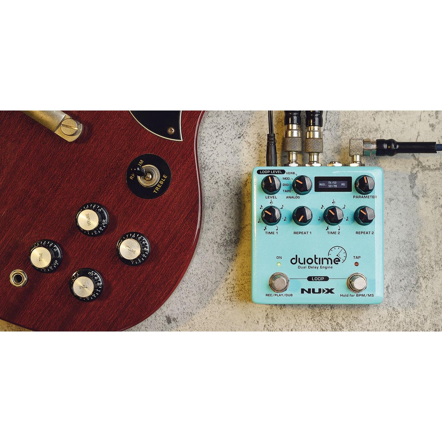 Pedal Guitar Nux Duo Time NDD-6-Mai Nguyên Music