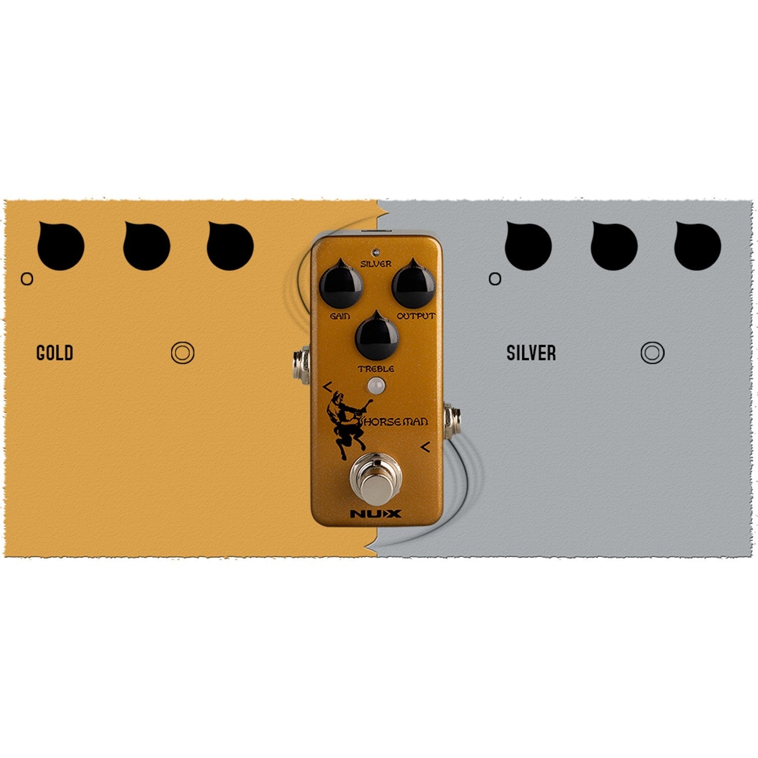 Pedal Guitar Nux Horseman Overdrive NOD-1-Mai Nguyên Music