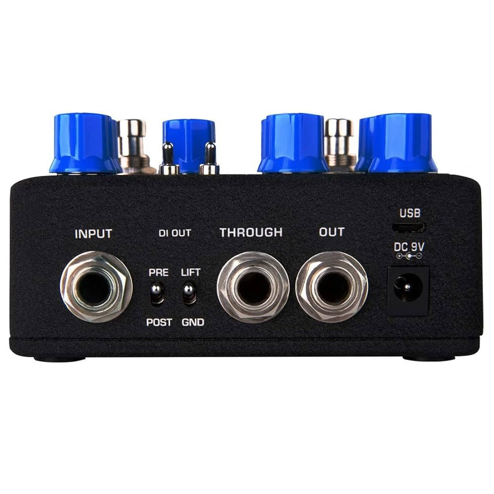 Pedal Guitar Nux MLD Bass Preamp + DI NBP-5-Mai Nguyên Music