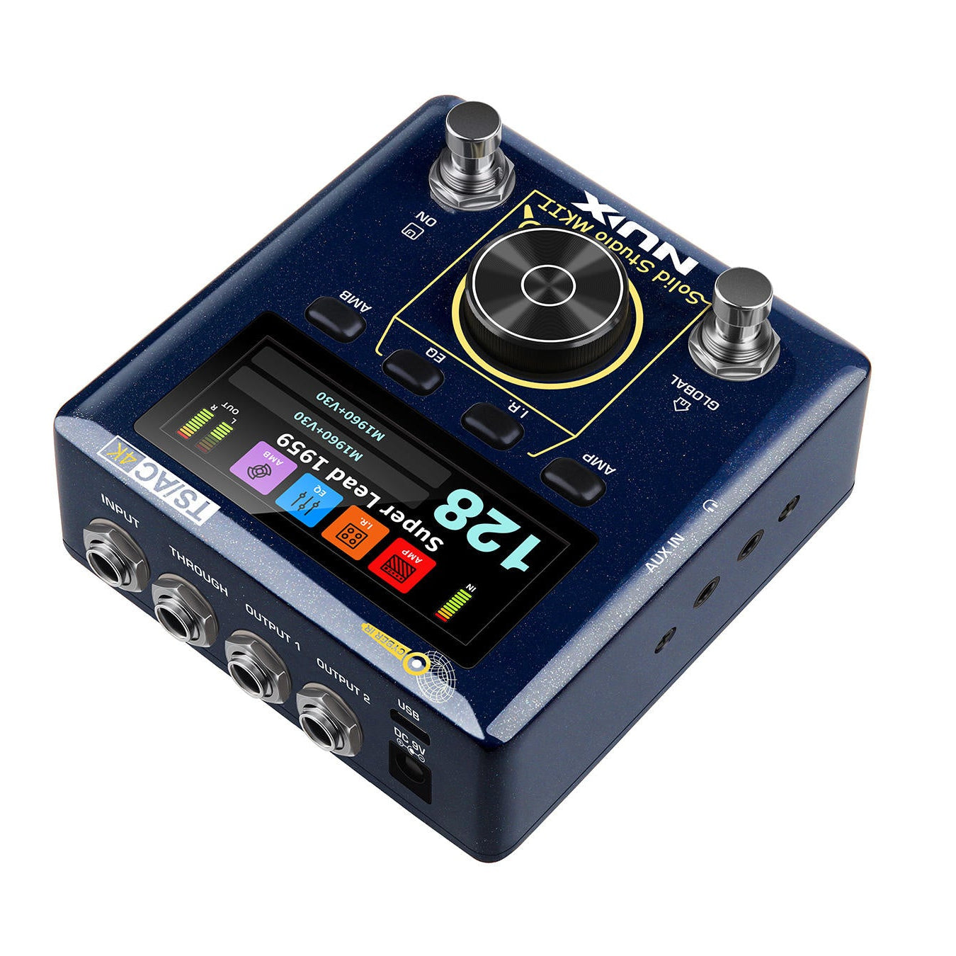 Pedal Guitar Nux Solid Studio MKII NSS-6-Mai Nguyên Music