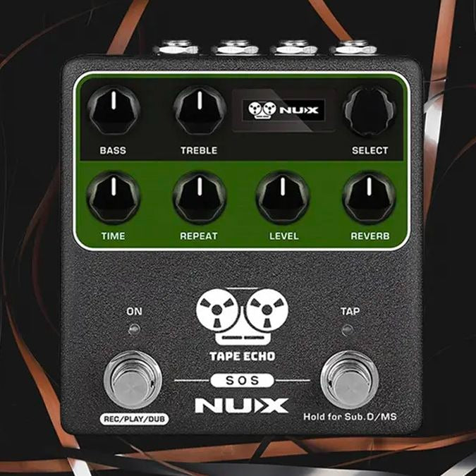 Pedal Guitar Nux Tape Echo NDD-7-Mai Nguyên Music