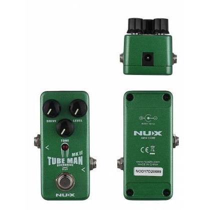 Pedal Guitar Nux Tubeman MKII Overdrive NOD-2-Mai Nguyên Music