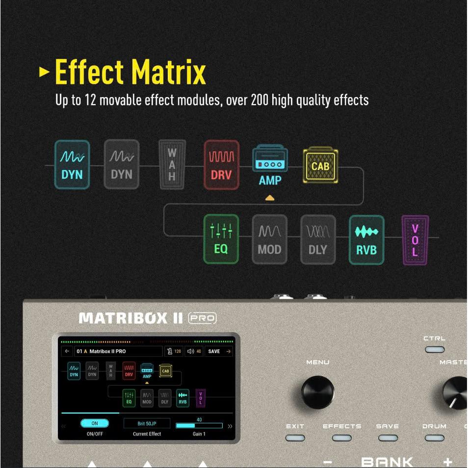 Pedal Guitar Sonicake Matribox II Pro QME-200-Mai Nguyên Music