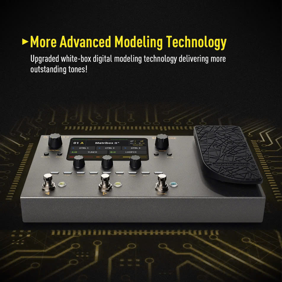 Pedal Guitar Sonicake Matribox II QME-100-Mai Nguyên Music