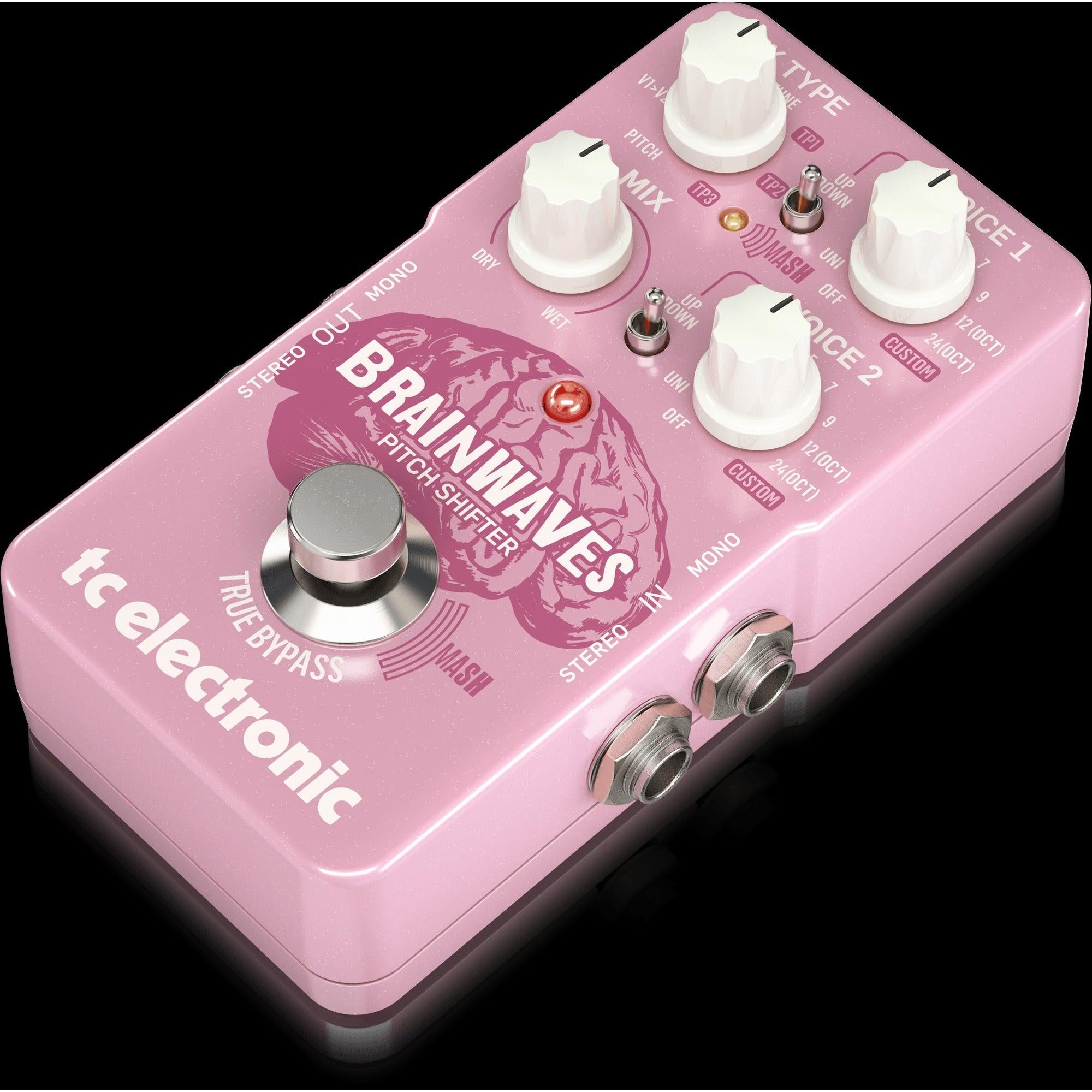 Pedal Guitar TC Electronic Brainwaves Pitch Shifter-Mai Nguyên Music