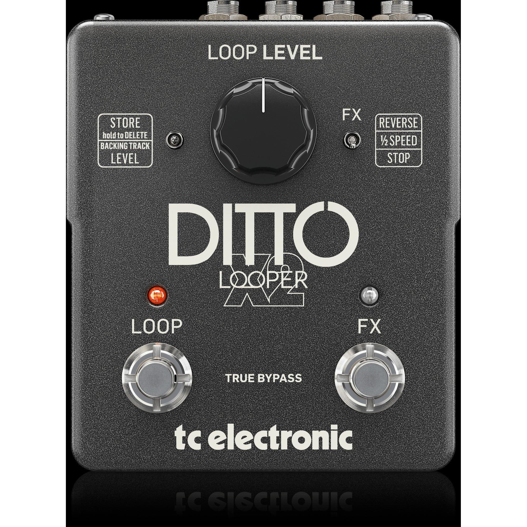 Pedal Guitar TC Electronic Ditto Looper X2-Mai Nguyên Music