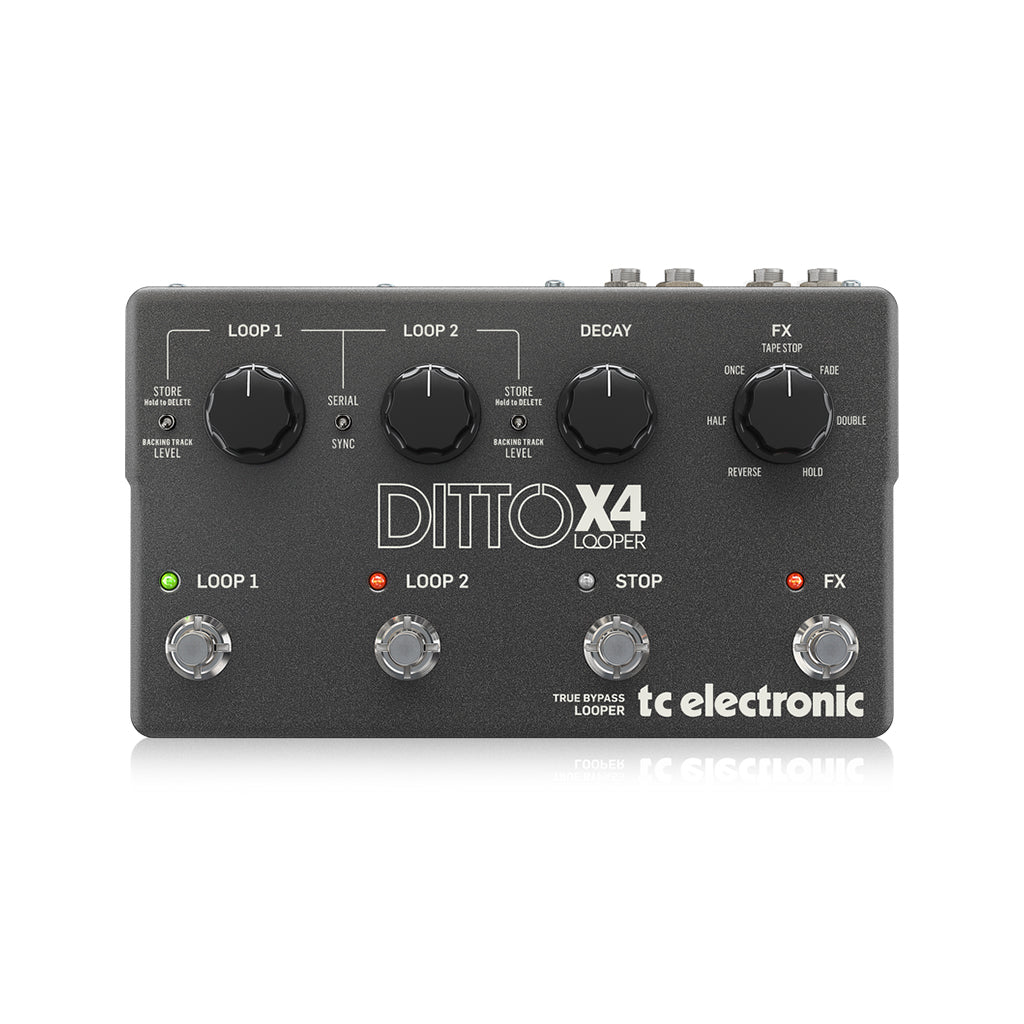 Pedal Guitar TC Electronic Ditto Looper X4-Mai Nguyên Music