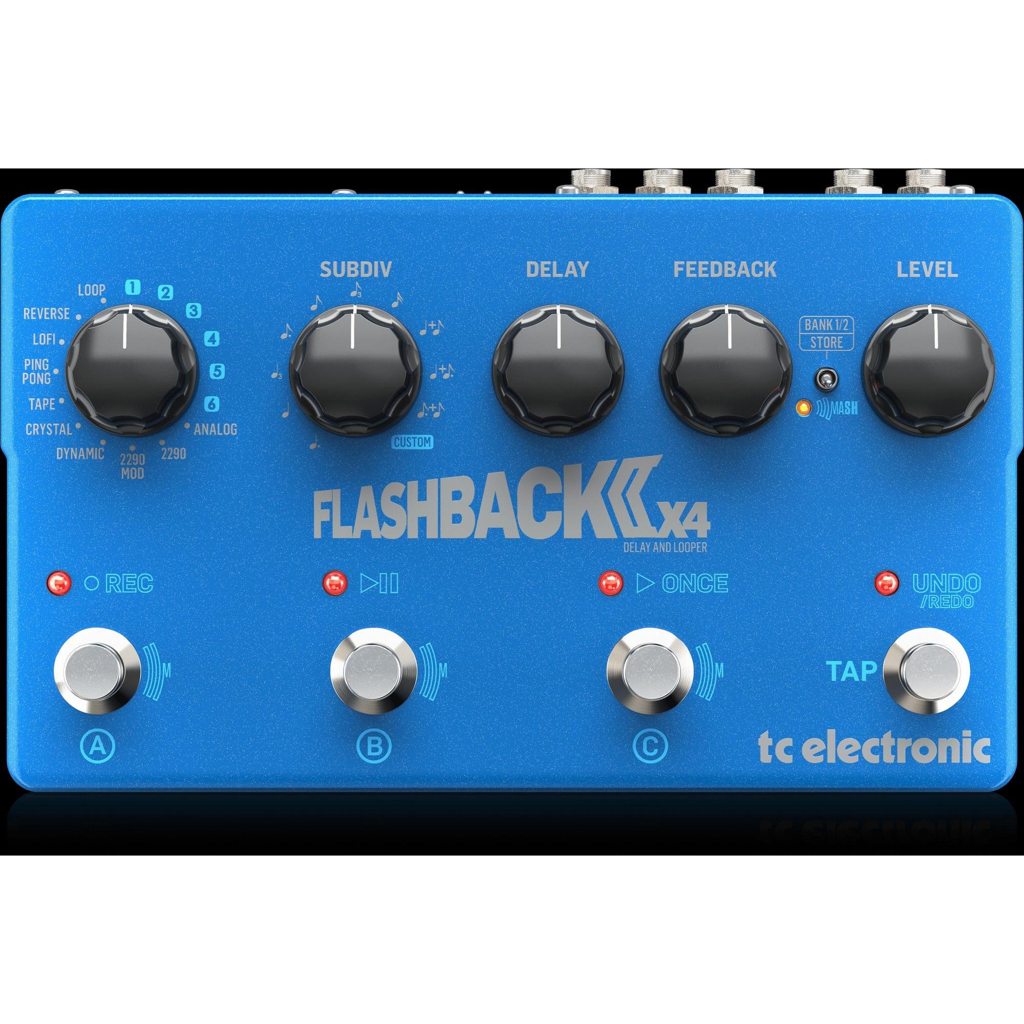 Pedal Guitar TC Electronic Flashback 2 X4-Mai Nguyên Music
