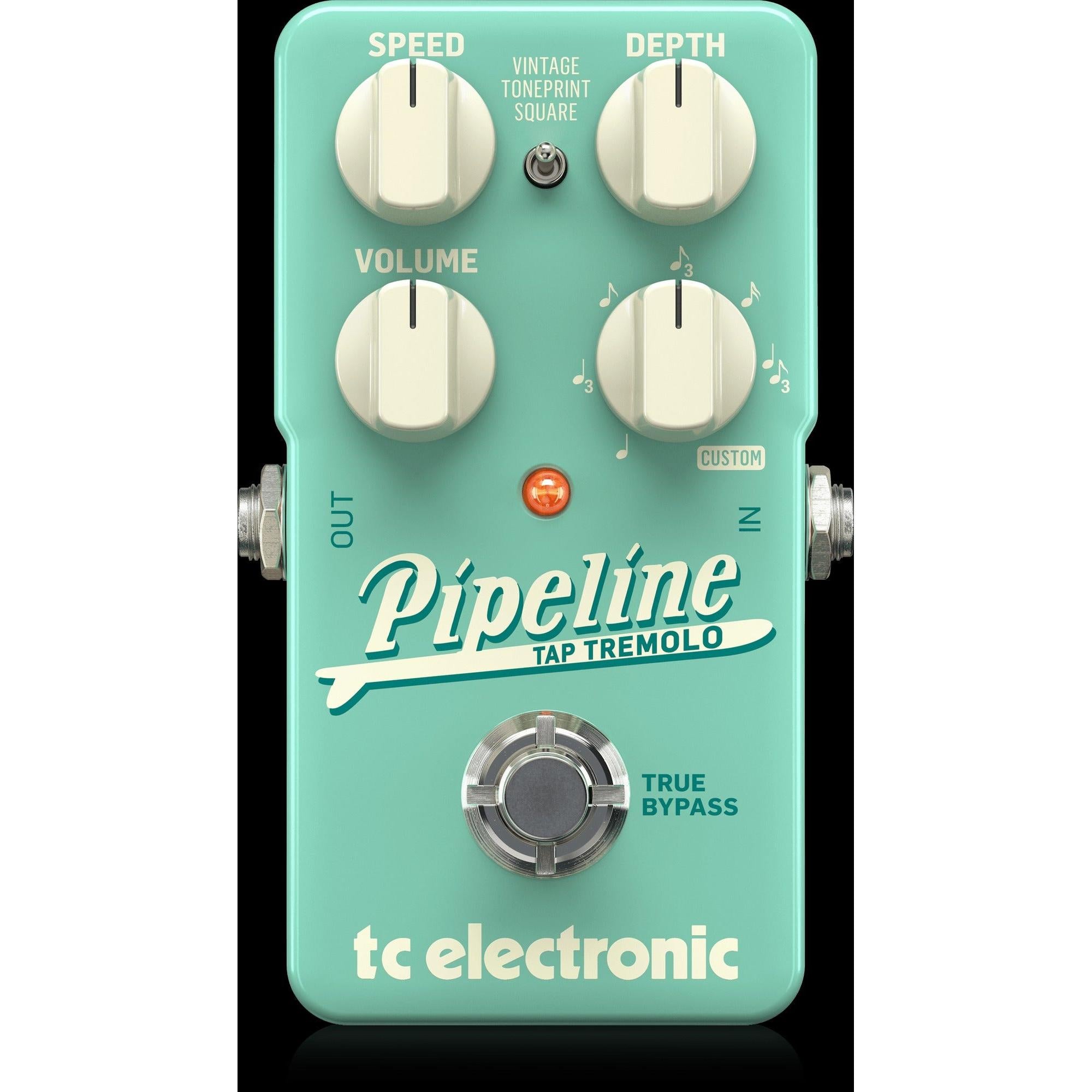 Pedal Guitar TC Electronic Pipeline Tap Tremolo-Mai Nguyên Music