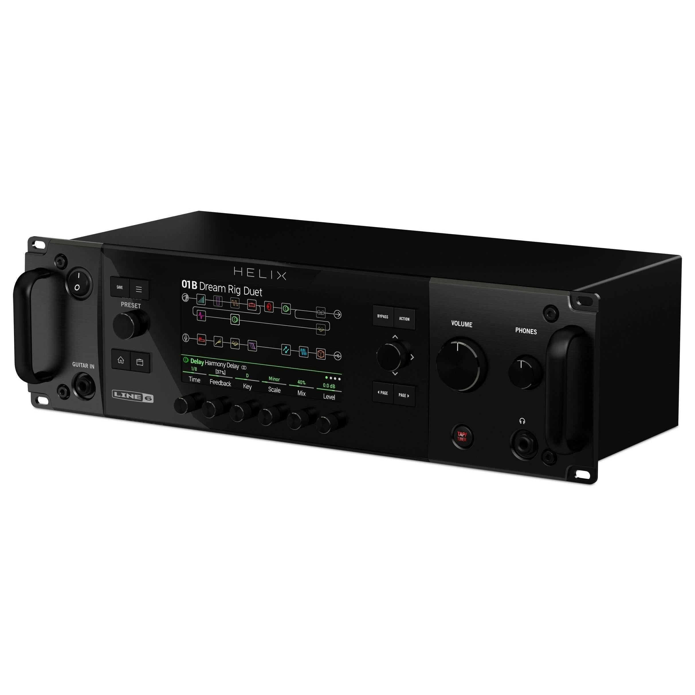 Pedal Multi-Effect Guitar Line 6 Helix Rack-Mai Nguyên Music