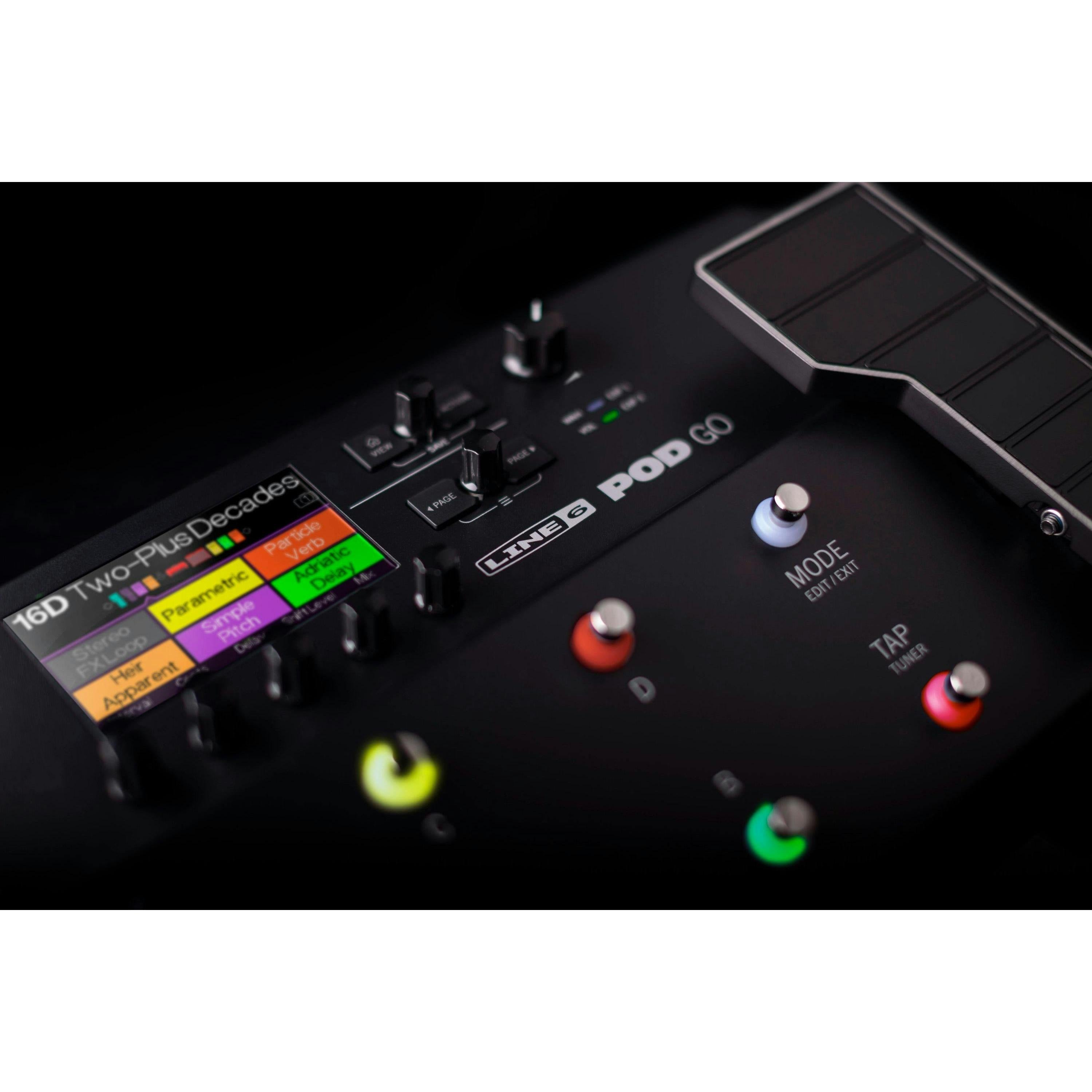 Pedal Multi-Effect Guitar Line 6 POD Go-Mai Nguyên Music