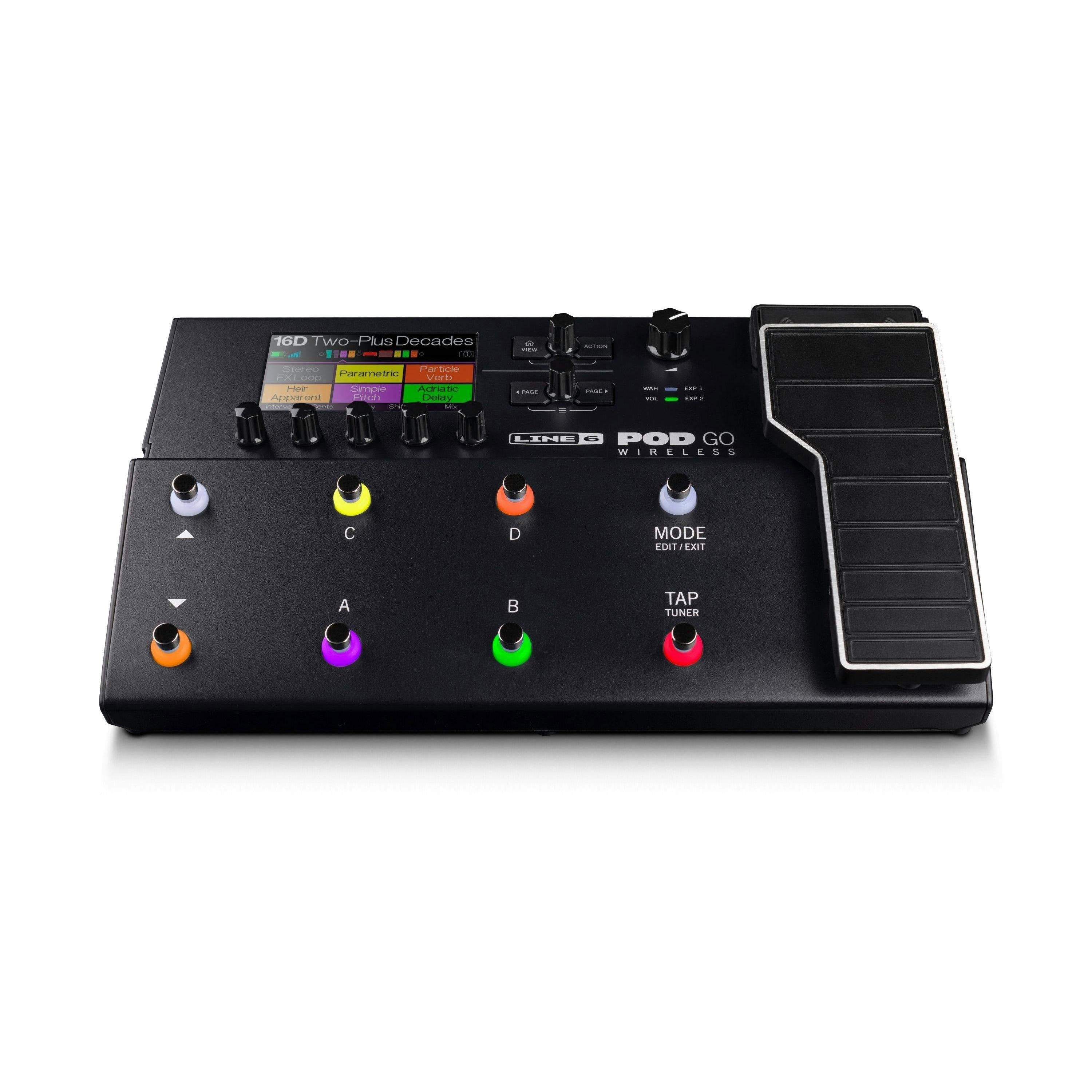 Pedal Multi-Effect Guitar Line 6 POD GO Wireless-Mai Nguyên Music