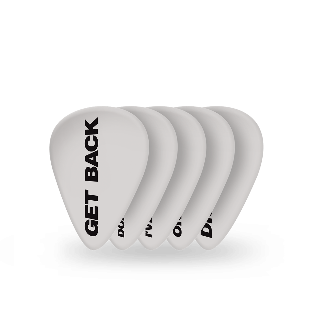 Phím Gảy Đàn Guitar D'Addario Beatles Get Back, 10-Pack, Heavy-Mai Nguyên Music